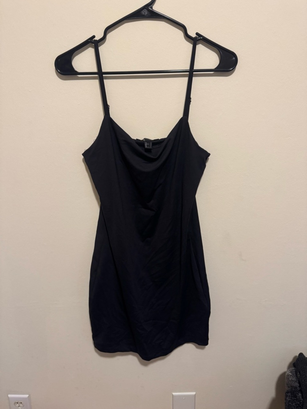 Forever 21 Black Cowl Neck Camisole Slip Top